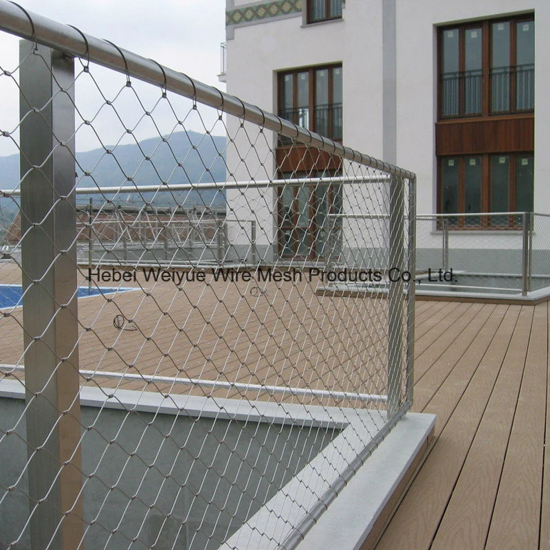 Stainless Steel Staircase Railing Mesh for Protection