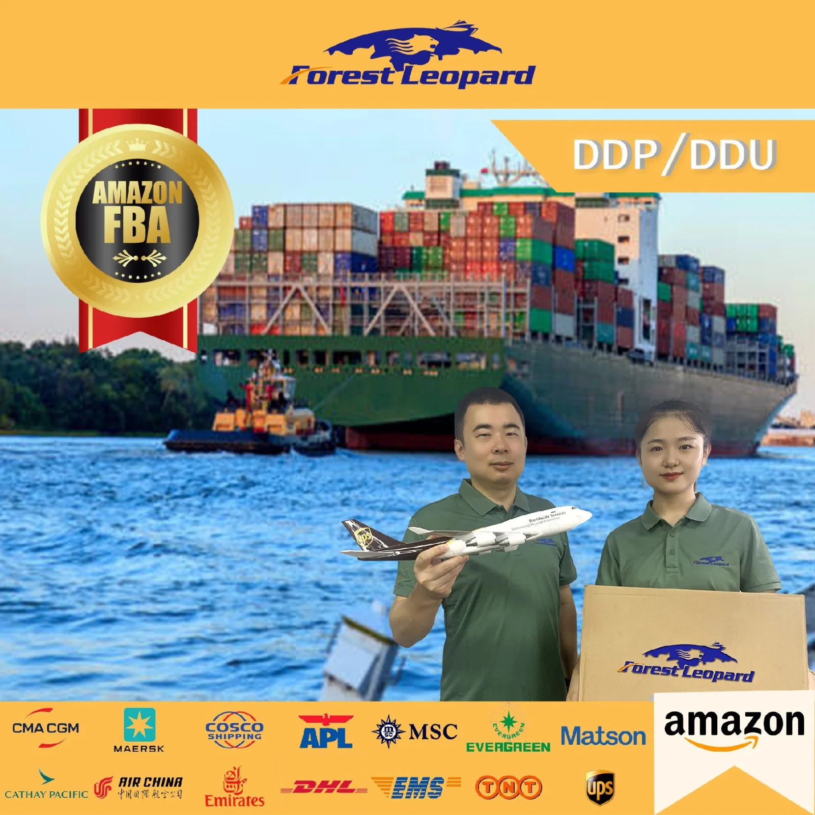 /FCL LCL Fletes marítimos Drop Shipping China a Estados Unidos Estados Unidos Reino Unido, Australia Fba Transitario Amazon Amazon Gastos de envío