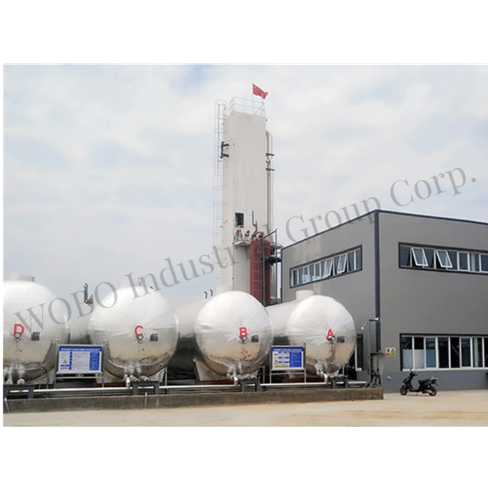 Wobo Best Quality Plant Liquid Natural Gas Plants C02 Fertilizer Propane CO2 Generator for Industrial Chemical