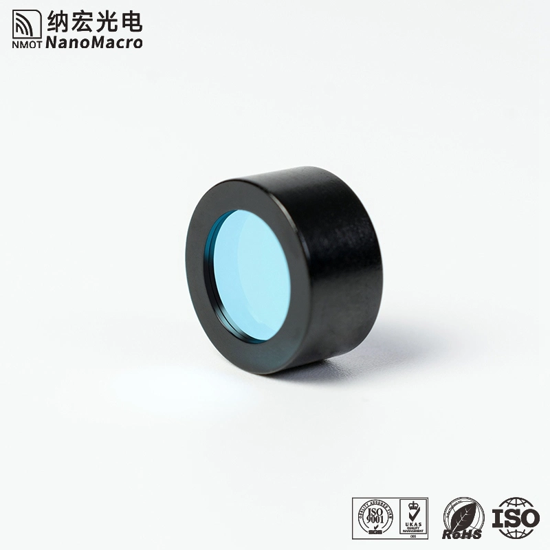 OEM Optical Glass Narrow Bandpass Fluorescence Filter 450nm