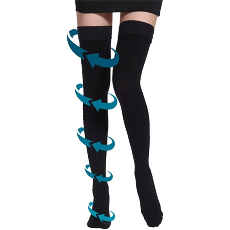 Medical Grade Socks Multi-Levels Women Close Toe Compression Stockings