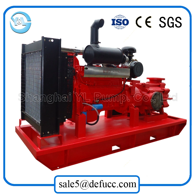 Mining, Industrial, City Water Supply Diesel Power Multistage Centrifugal Pump