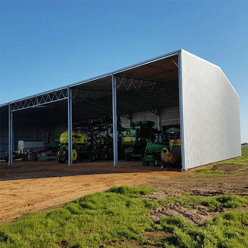 Estrutura de aço Casa Modular prefabricados oficina com a abertura da porta