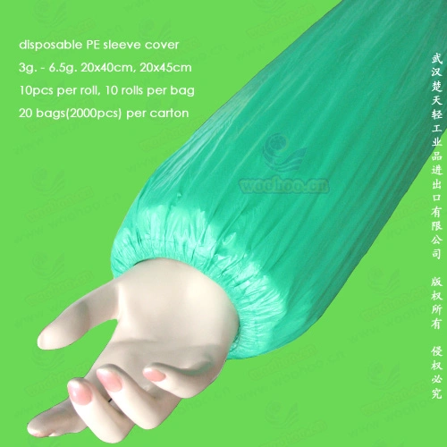 Médico-quirúrgicas de protección impermeable/CPE/SMS/PP/Nonwoven desechables de plástico/PE cubierta de la funda para el hogar Limpieza/Clean-Room/procesamiento de alimentos/Industria/servicios