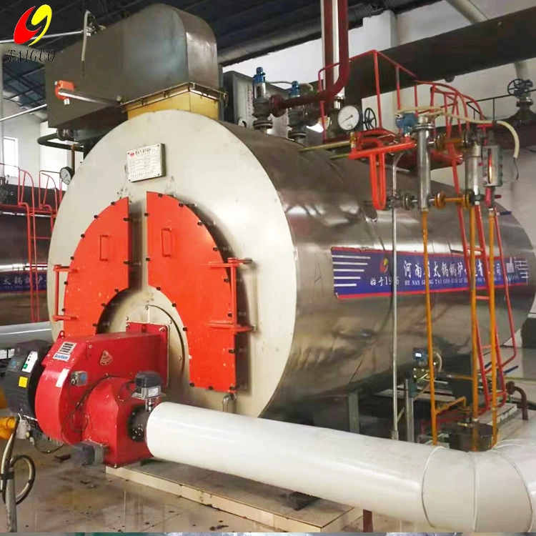 Fire Tube Type 0.5-20 Ton/H Natural Gas Diesel Oil Steam Boiler