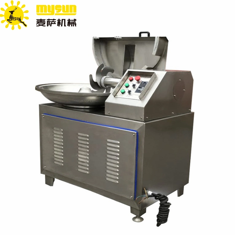 Automatic Electric Meat Chopper Bowl Cutter Machinery Meat Bowl Chopper Machine Price