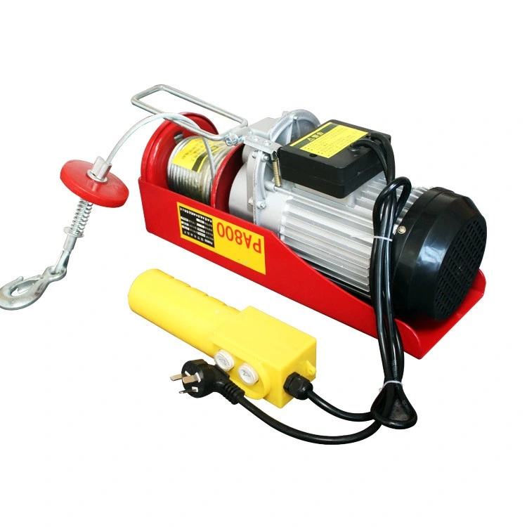 CE Tested Workshop 110V 800kg 1200kg Electric Mini Hoist