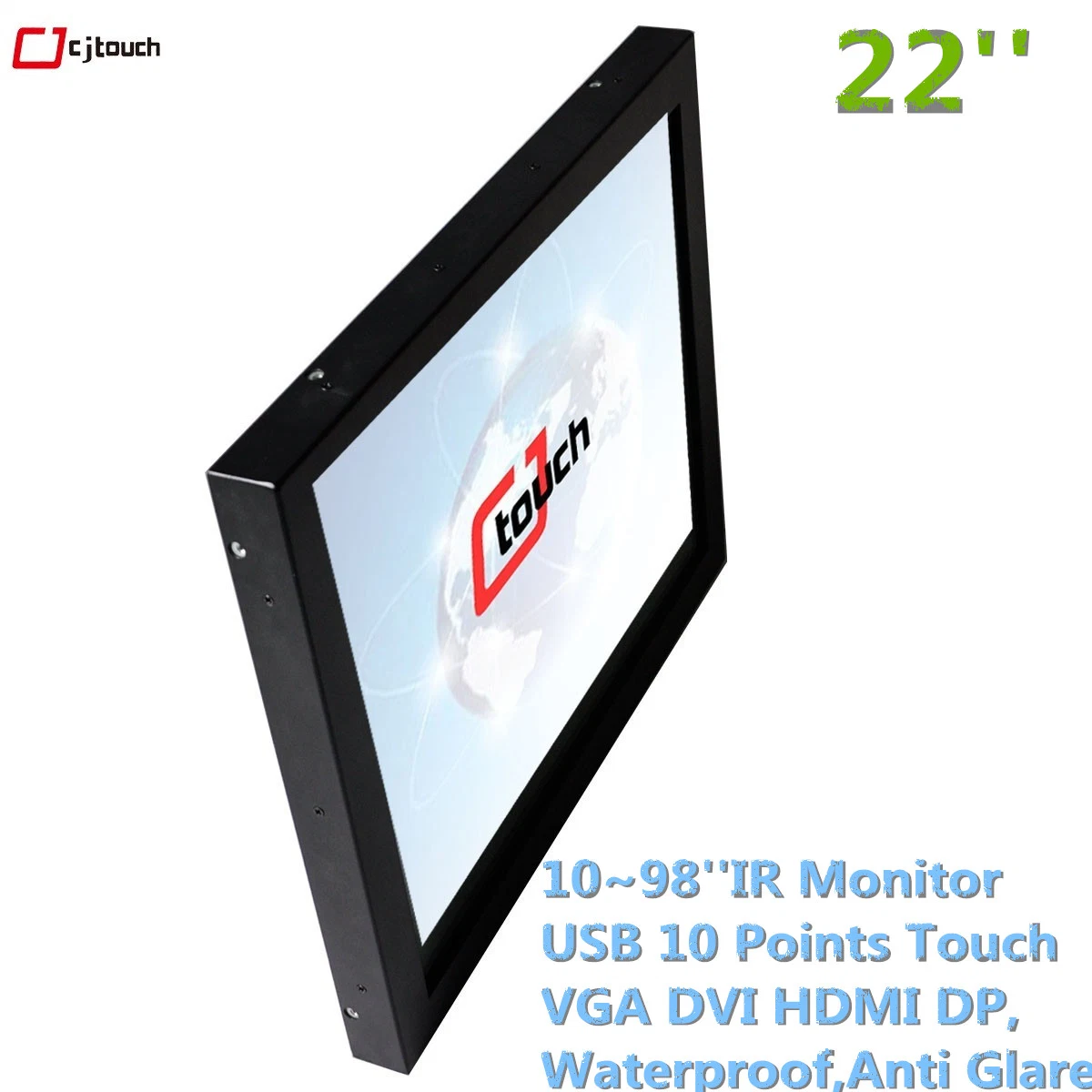 Monitor Touch TV LCD Digital com Máquina de Venda Directa de 22 polegadas Vídeos de Kiosk industriais interativos