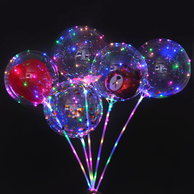 Balão de fornecimentos por balão LED transparente