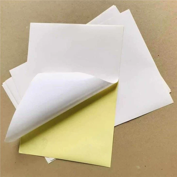 Premium Matte White Self Adhesive Label Sticker Paper for Inkjet Printer