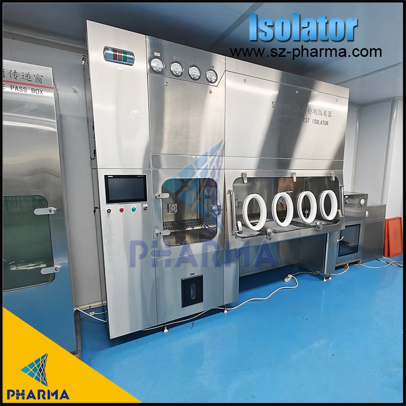 Negative Pressure Isolator Aseptic ISO5 for Cleanroom