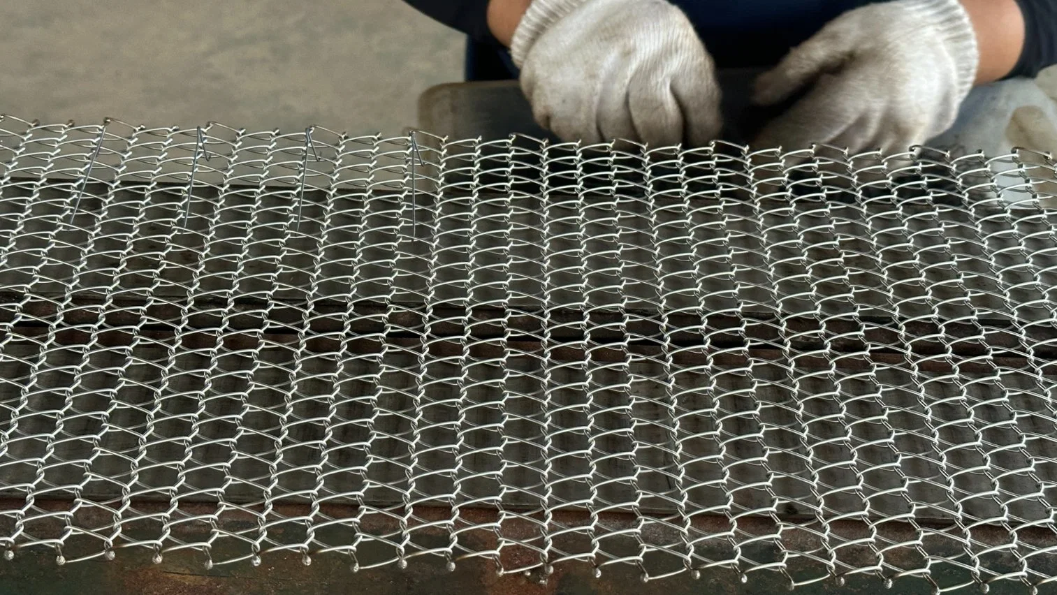 Células solares equilibradas banda metálica de malla de acero inoxidable para alta temperatura Fabricantes