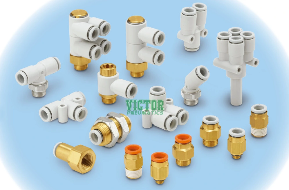 SMC Pneumatic Fittings Straight Fitting Elbow Fitting