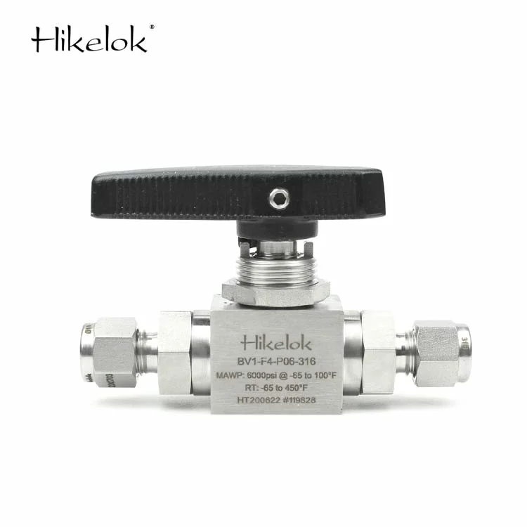 316 Ss High Pressure Free Floating Ball Valves for Oil Gas Liquid