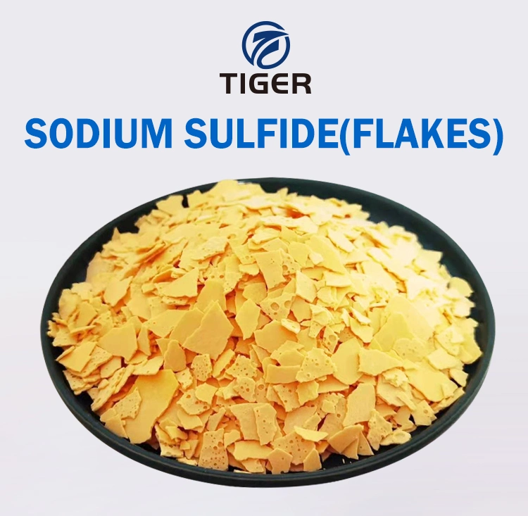 Yellow Flake 10ppm Na2s Sodium Sulfide 60%