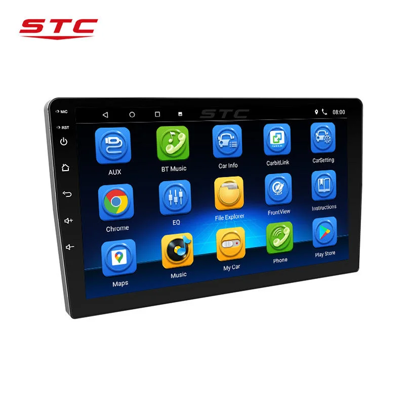 IPS Screen Android10 Slim Body 10inch 2+32g Px5 8 Core RDS DSP Ahd Carplay GPS Car Stereo Radio Player