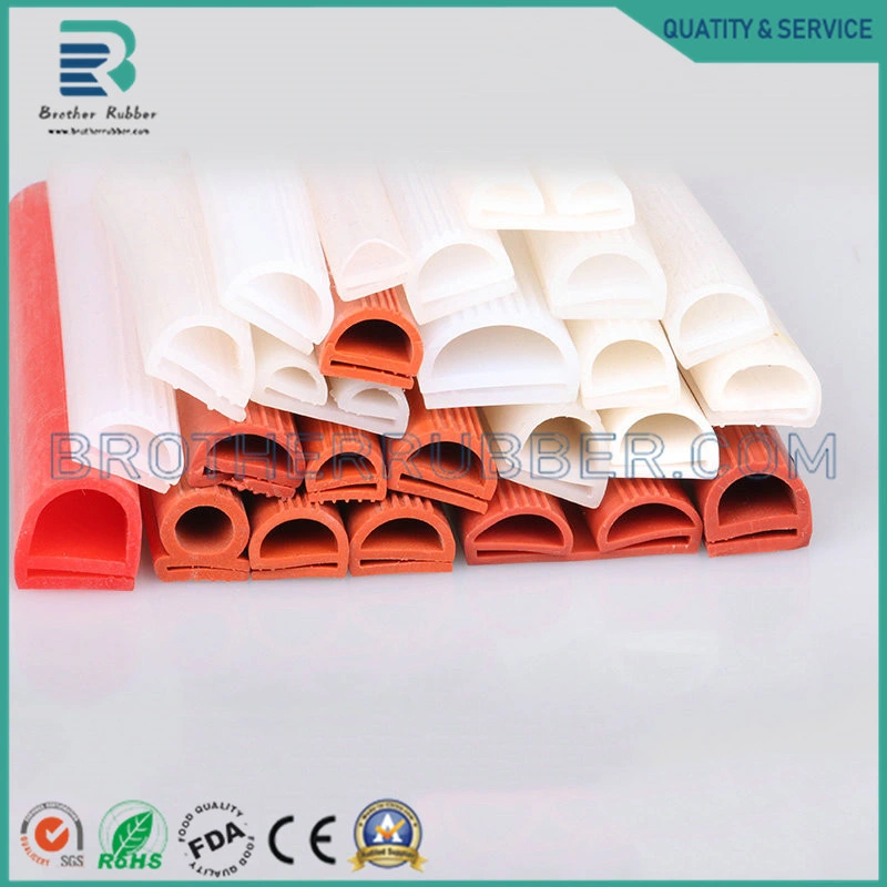 Customize E Type Silicon High Temperature Sealing Strip for Oven Doors