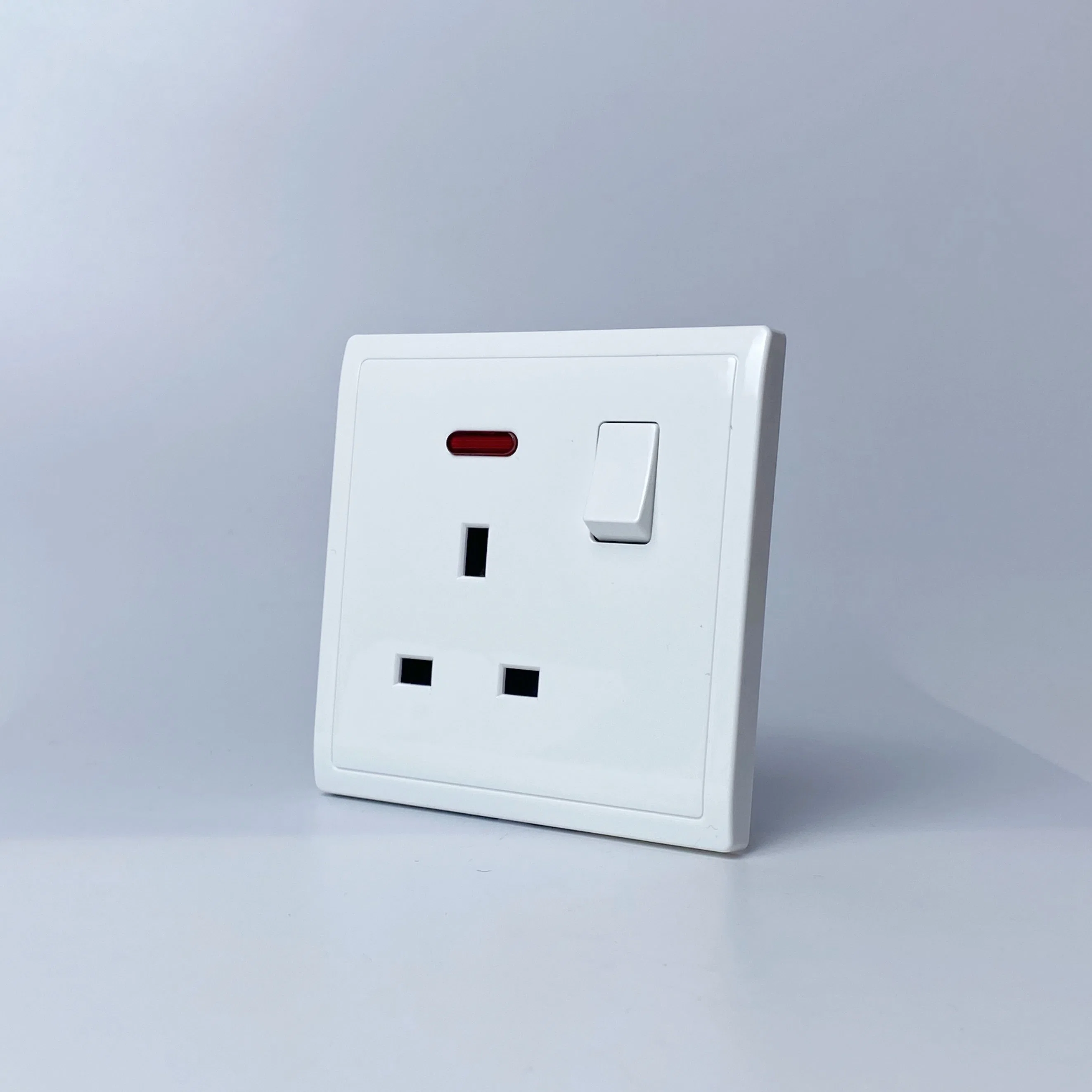 Shinelite nuevo diseño de botón grande Buen Material PC interruptor eléctrico de pared