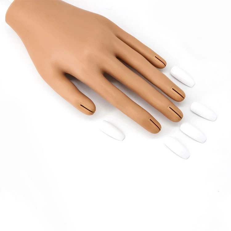 Practical Realistic Nail Trainer Practice Hand Manicure Training Finger