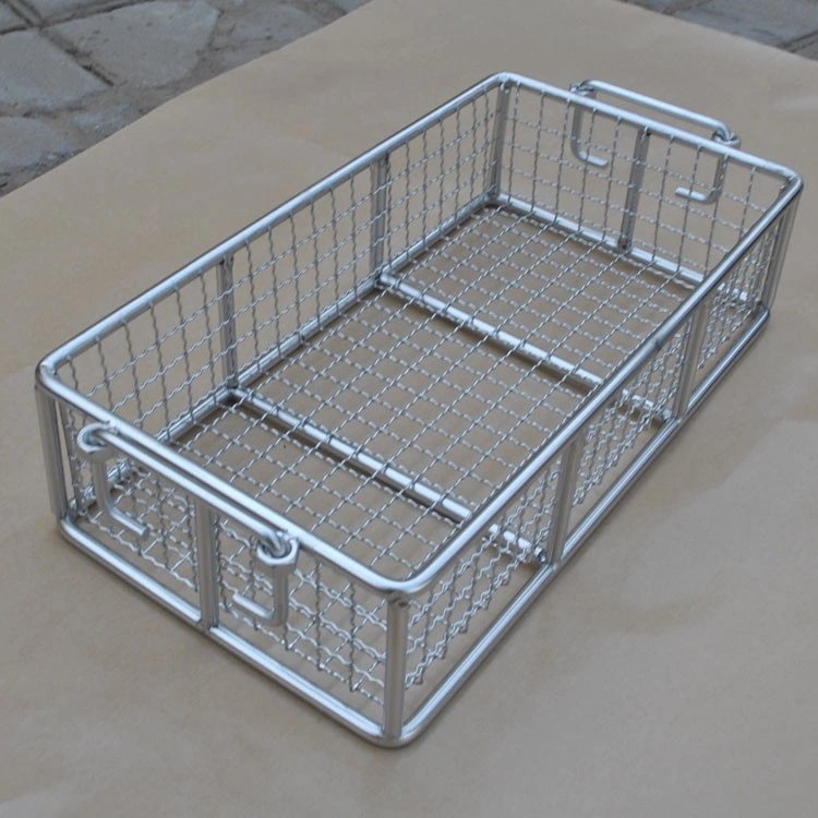 Hot Sales Medical Wire Mesh Basket utilizado en la desinfección hospitalaria