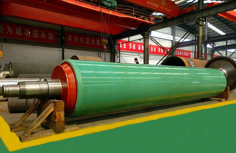 Plain Rubber Size Press Roll for Paper Machine