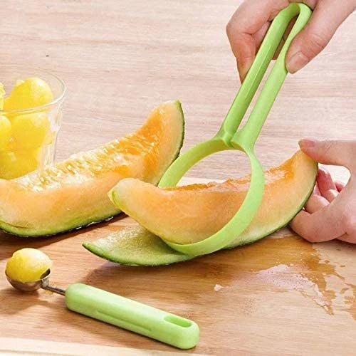 2 in 1 Fruit Peeler &amp; Watermelon Baller Melon Baller &amp; Obstschaufeln Digger Ball Scooper Löffel Kitchen Tool Bl12273