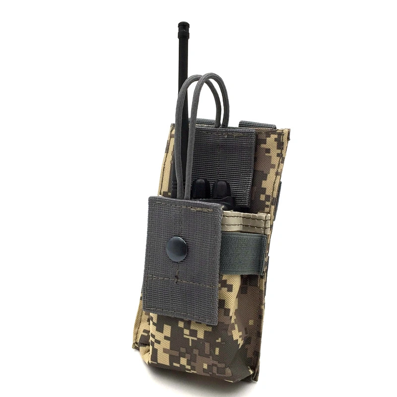 Tactical Military Camo Radio Pouch Tactical Molle