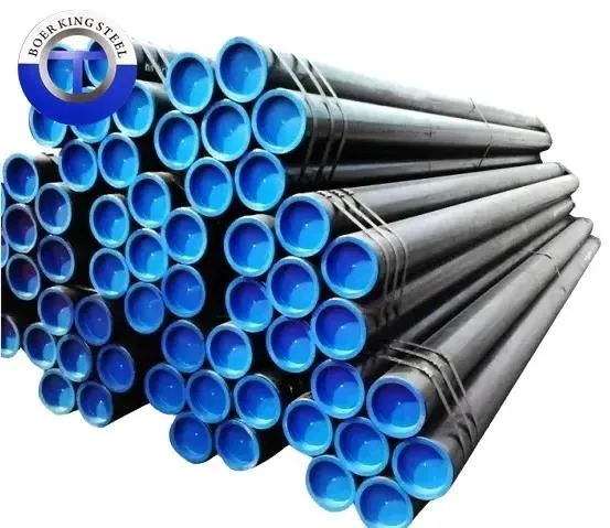 Tubería de acero sin costura ERW API 5L Psl1/Psl2 (TUBO DE LMS para tubería de petróleo y gas) Grado B X42 X52, X60, X65, X70, X80 Sch40 Schxs Std China