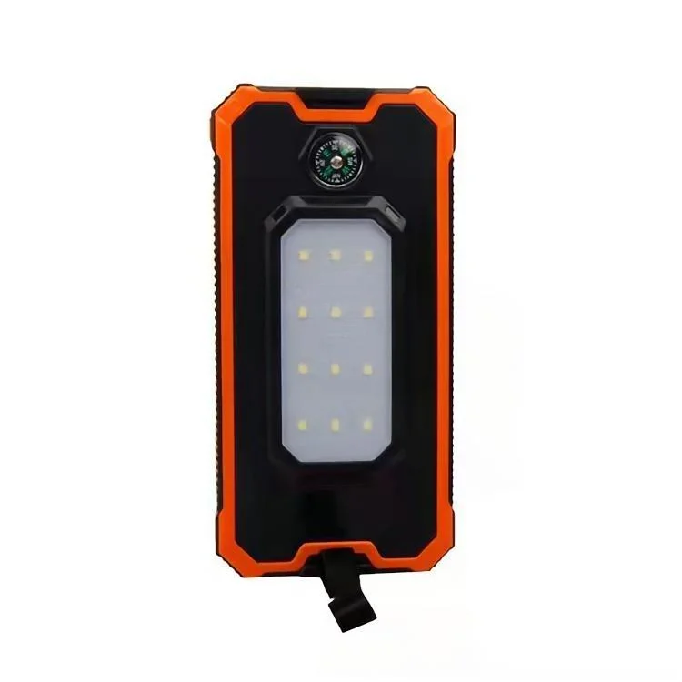 Compass Dual LED Lights Solar Power Bank Parameters Can Be Customized