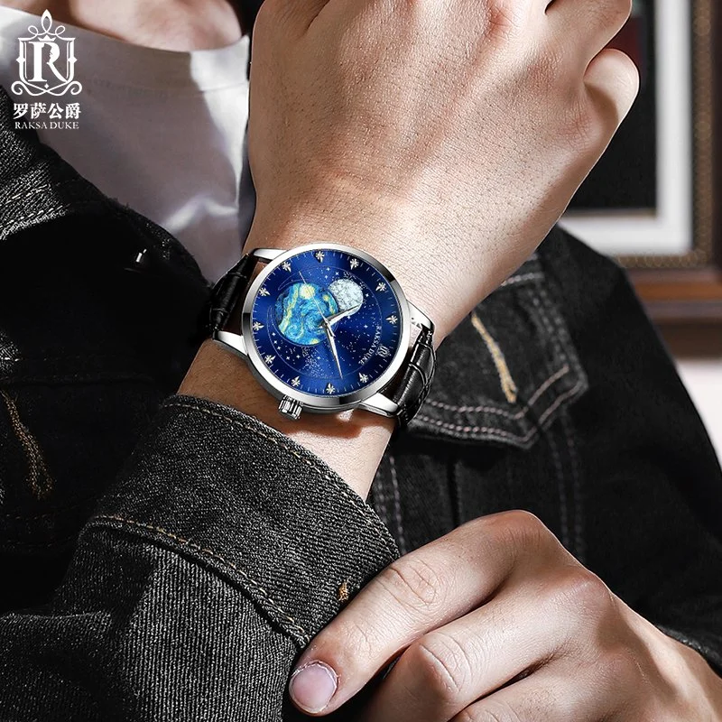 Hombres Deportes Relojes Luxury Men′ S Cuarzo analógica Fecha de visualización Relojes