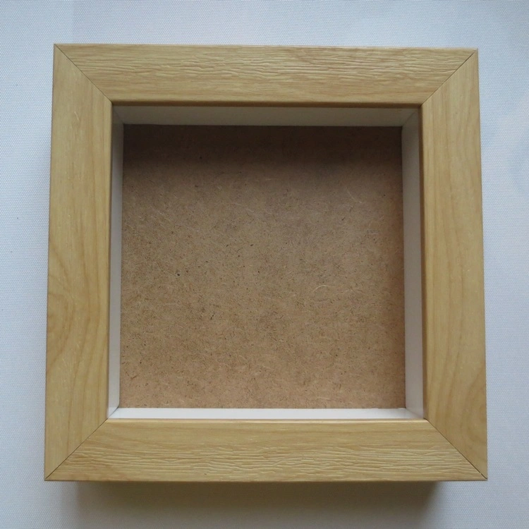Commerce de gros 4*6/5*7/ 8*10/11*14 bois ombre de verre boîte 3D Box Frame