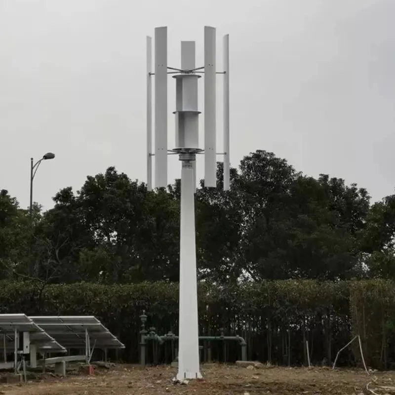 5kW 10KW eje vertical aerogenerador Generador para Wind Solar Sistema híbrido