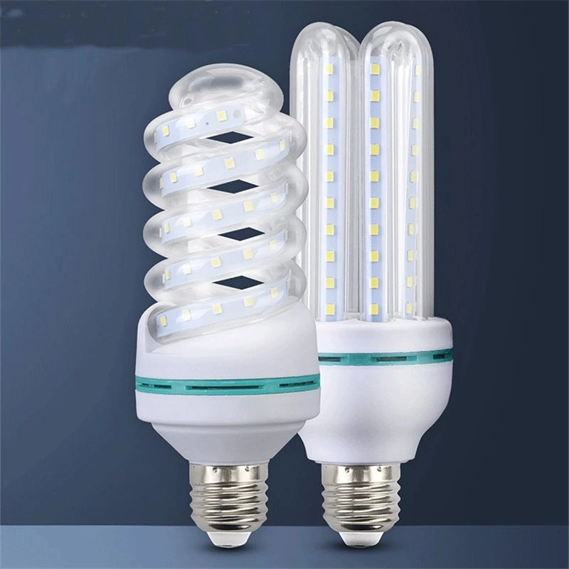 LED Energy Saving Bulb Spiral 12W Tube Bulb Home White Light Indoor Lamp CFL Fluorescent