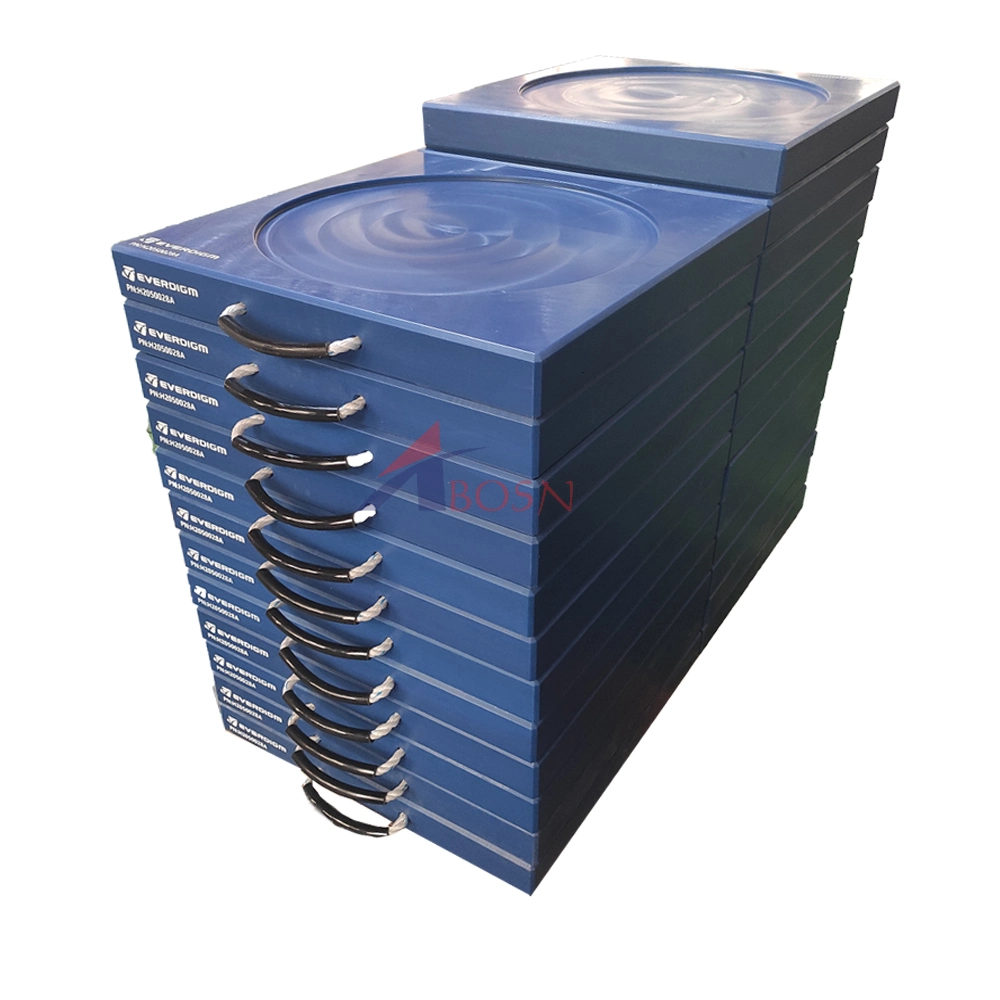 Good Outrigger Lifting Jack Pad UHMWPE Stack Cribbing Blocks Polyethylene Outrigger Plate