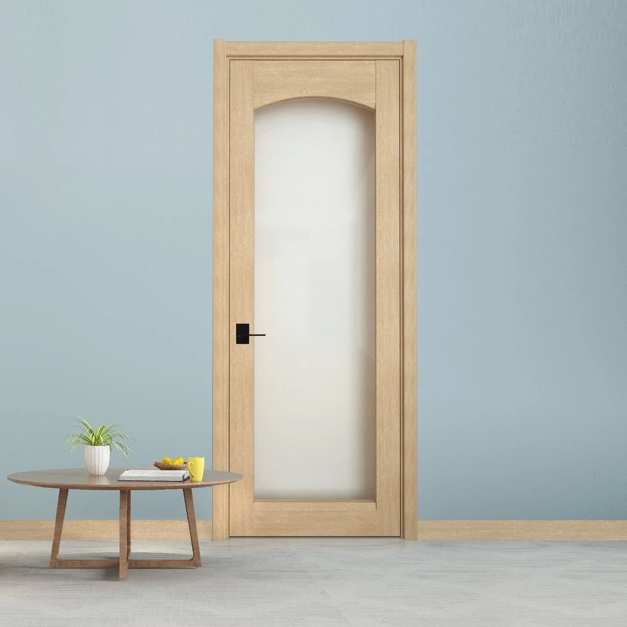 تصميمات الأبواب المصنوعة من الخشب الصلب المصنوعة من مادة PVC