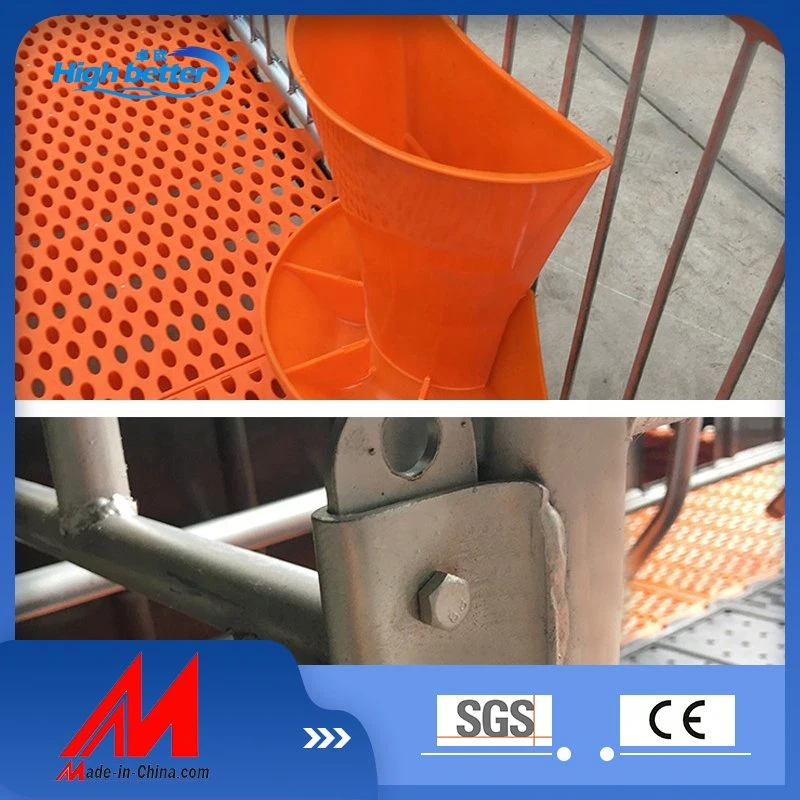 2023 Heiß-Verkaufende Hochwertige Galvanisierte Crate Mast Bett Schwein Anheben Ausrüstung Hergestellt in China