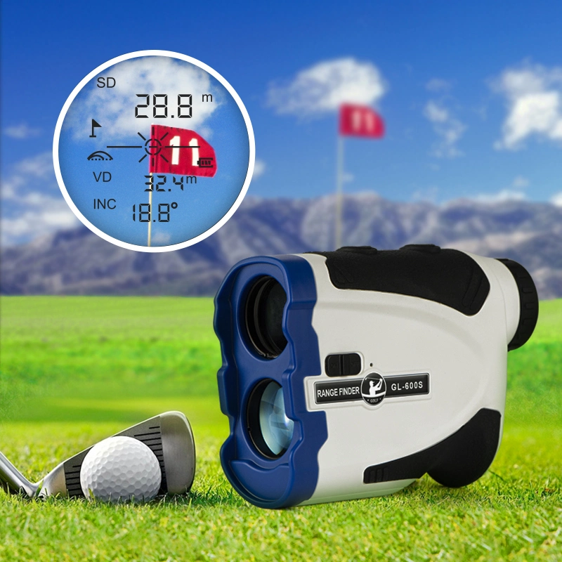 Mini OEM télémètres laser mètre pieds monoculaire de bonne qualité avec parcours de golf de la portée du télémètre Digital Distance télémètre