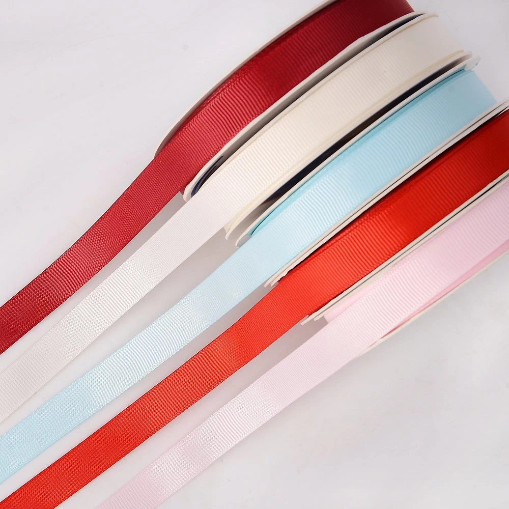 Wholesale/Supplier 5/8" Solid Color Polyester Grosgrain Ribbon