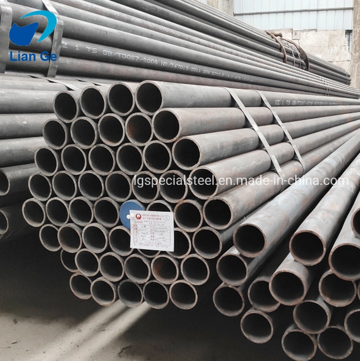 Liange Professional Factory ASTM A106/ API 5L /AISI A53 Grade B Seamless Carbon Steel Pipe for Oil and Gas