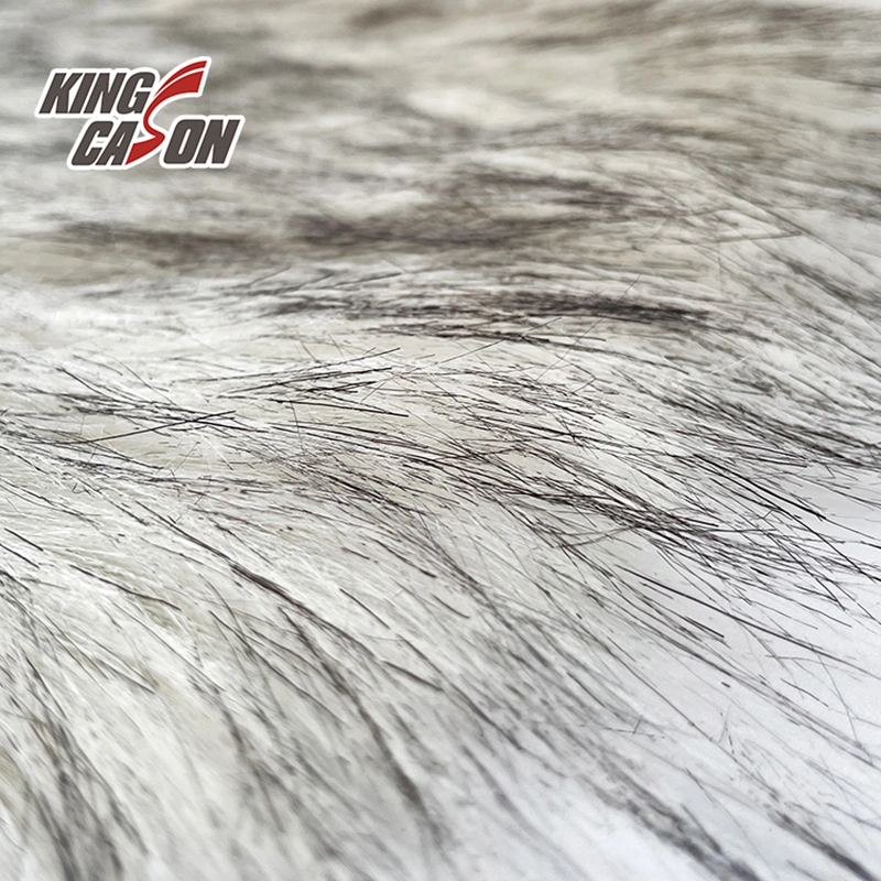 Kingcason Poly One Side Luxury Soft 4cm Fake Faux Fur Fabric for Carpet Rug