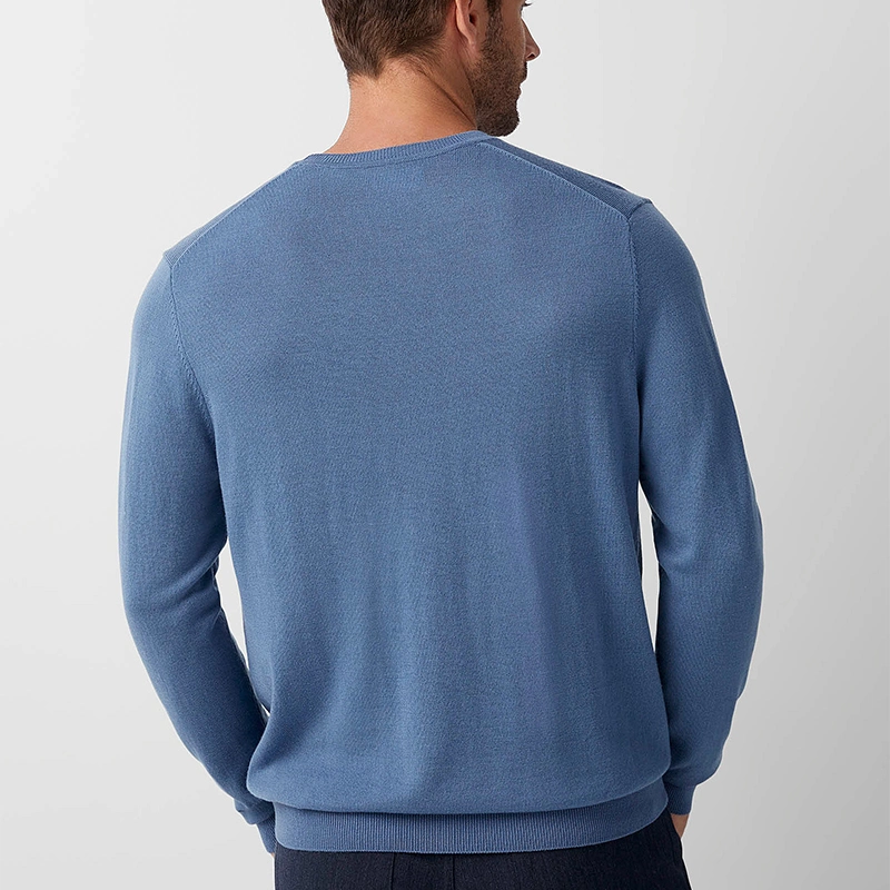 Les hommes d'hiver de haute qualité d' Crewneck pullover en tricot de laine