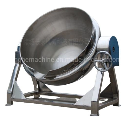 High quality/High cost performance  Stainless Steel Steam/Electric Cooking Jacket Pot with Mixer