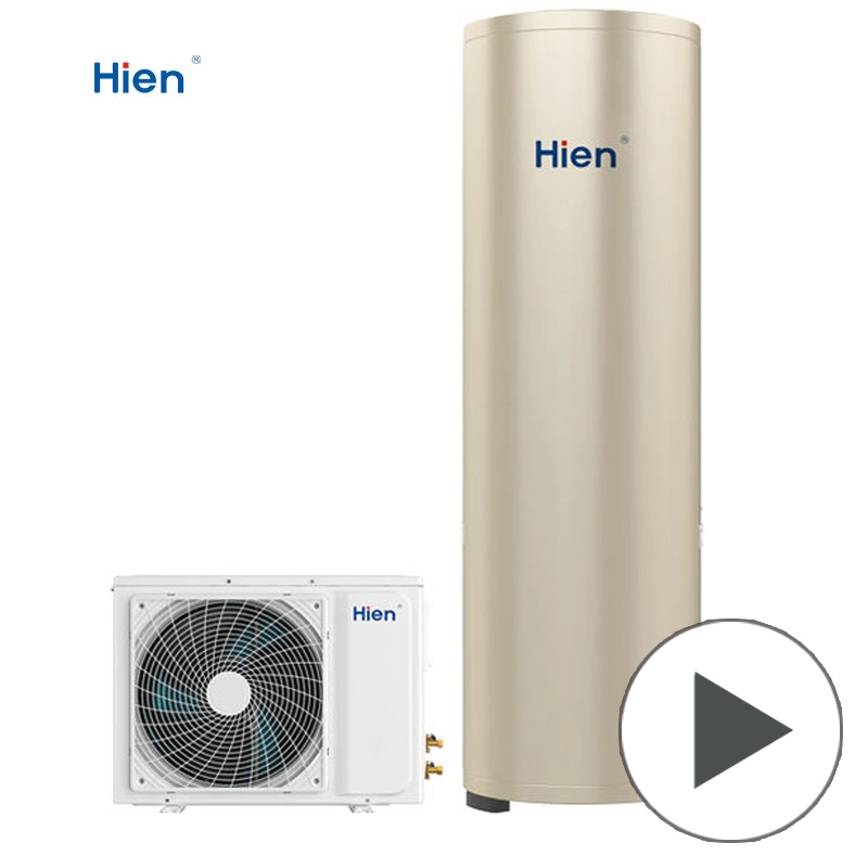 Poland Sweden Split Air to Water Heat Pump Water Heater with Water Tank Domestic Hot Water