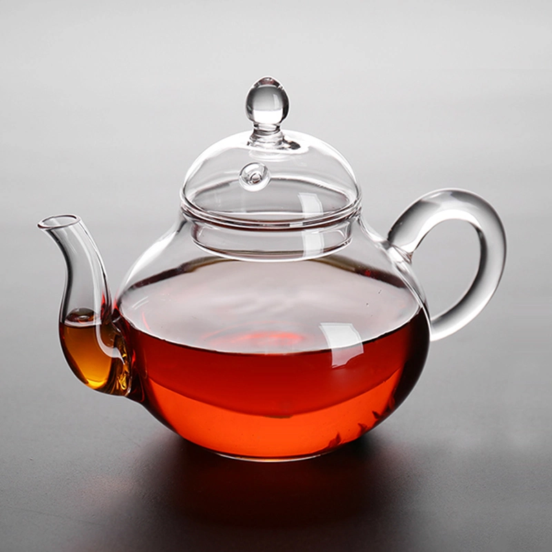 Best Heat-Resistant High Borosilicate Glass Tee Pot Glass Kettles for Flower Tea