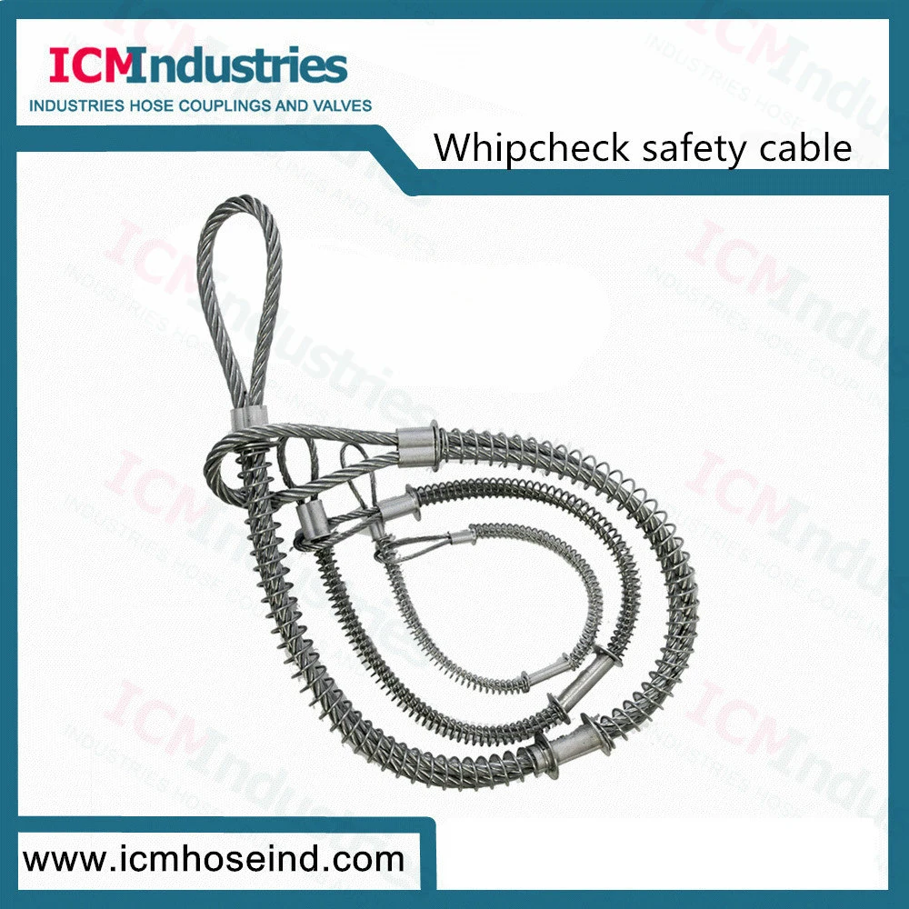 Cable de seguridad Whipcheck / Cable de seguridad para manguera Whip Check