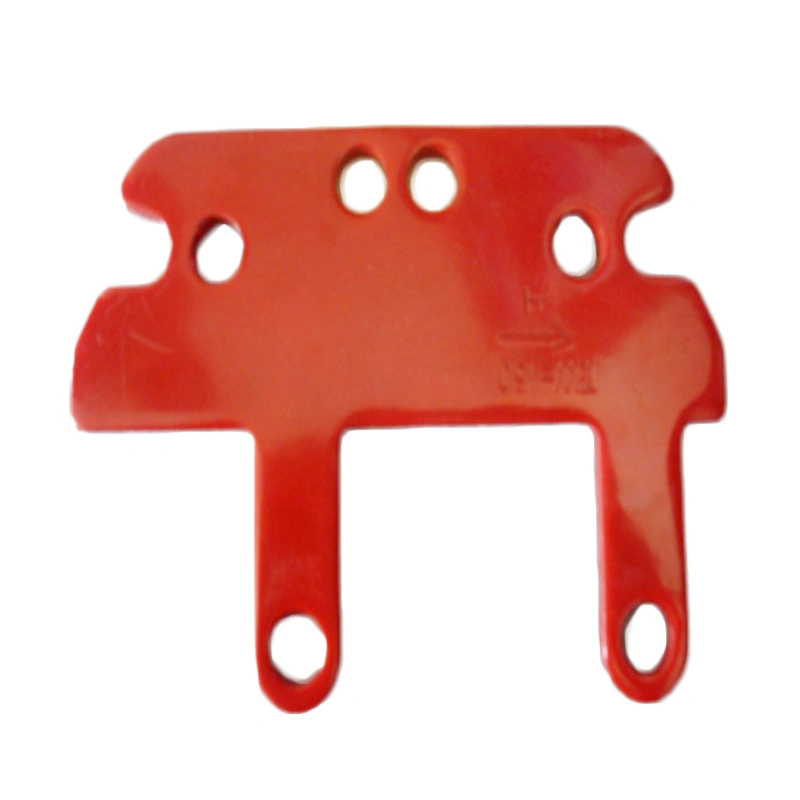 Precision Metal Stamping Parts for Computer Spare Parts with Red Powder Coating