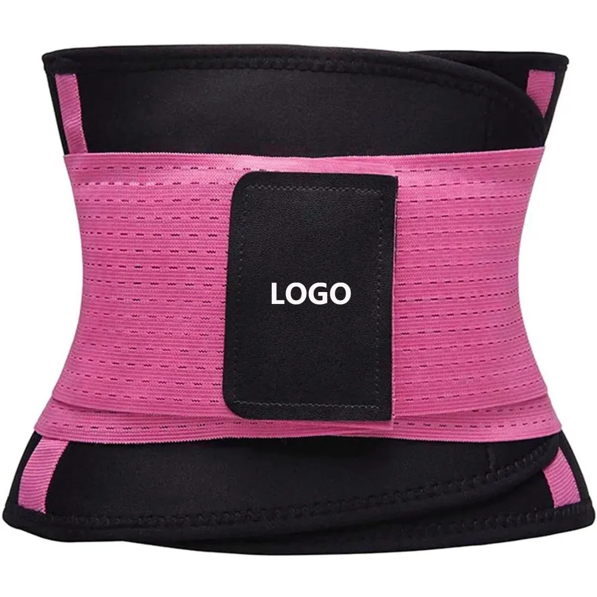 Custom Logo Adjustable Plus Size Elastic Neoprene Women Sweat Slimming Waist Trainer Shaper Belt