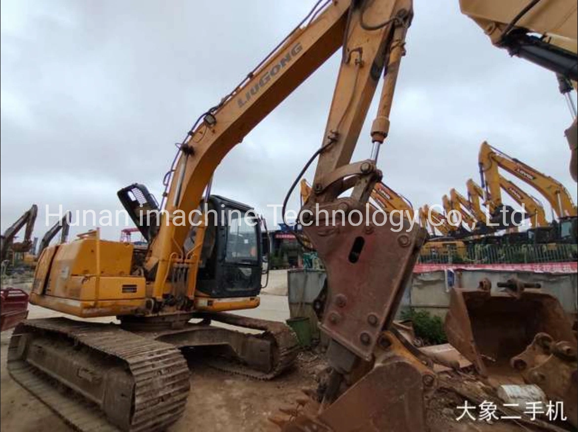 Secondhand Hydraulic Competitive Price Excavator Liu Gong Clg915D Small Excavator for Sale