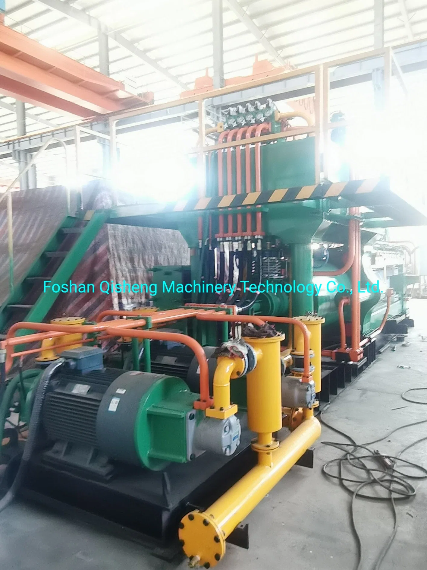 5000t Large-Tonnage Front Feeding Frame Stress Aluminium Copper Extruding Production Line Extrusion Press Machine Equipment