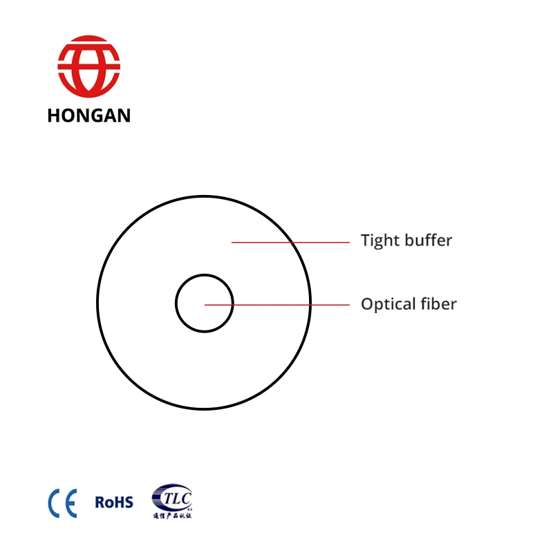 Invisible Transparent Fiber Drop Cable FTTH